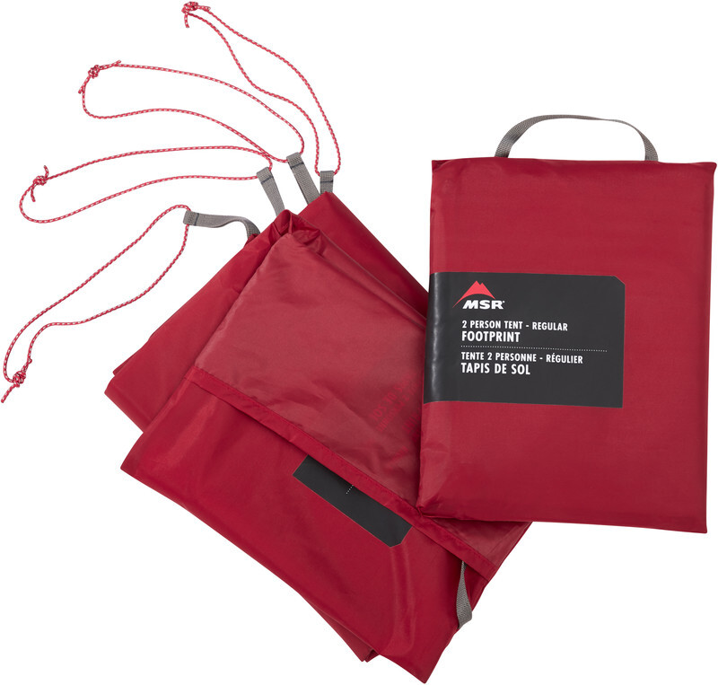 MSR Universal Tentaccessoires textiel 2 Person Large rood 2019 Grondzeilen