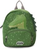 Trixie Kleine Rugzak - Mr. Alligator - Waterafstotend - Groen - Voor Peuters (2+)
