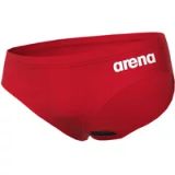 Arena B Team Swim Brief Solid red-white