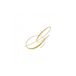 Entertaining Caspari White Pearl Paper Linen Cocktail Napkins, Monogram Initial G, Pack van 30