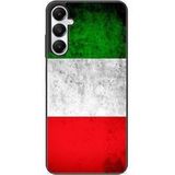 Samsung Galaxy A05S Drapeau italie Verstevigd hoesje met sublimatie bedrukking