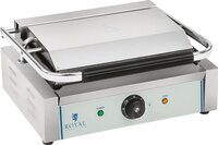 Royal Catering Contactgrill - geribbelde bovenste bakplaat - 2200 W