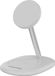 CANYON WCS-205, 15W, Qi2, chargeur sans fil 2-en-1, blanc, sans adaptateur