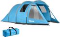 Outsunny Campingzelt Taft, Fiberglass, 475L x 264B x 172H cm, Blau
