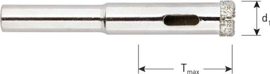 Rotec Diamant Tegelboor '758'
