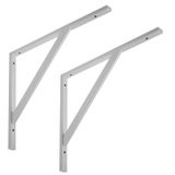 SOTECH 133761 Plankdrager Staal Wit