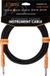 Ortega Premium Instrumenten kabel - 3 Meter - Zwart/Oranje