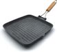 Kitchen Move Aluminium Inductierooster 26x26cm ONYX