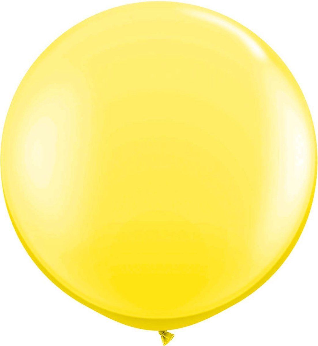 Folat Gele ballon XL - 90cm - Geel