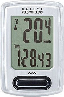 CatEye Velo VT230W DL - Fietscomputer - Wit