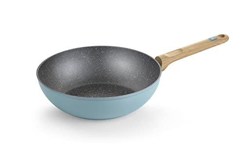 Bra Nordik Wok 28 cm - Gesmeed aluminium - Antiaanbaklaag - Inductie