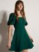 Apricot Fit-and-flare mini-jurk met smockwerk