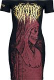 Alchemy by Killstar Killstar Alchemy by Killstar Arcane Rituals Mini Dress Dames Mini-jurk - Zwart/Rood - M