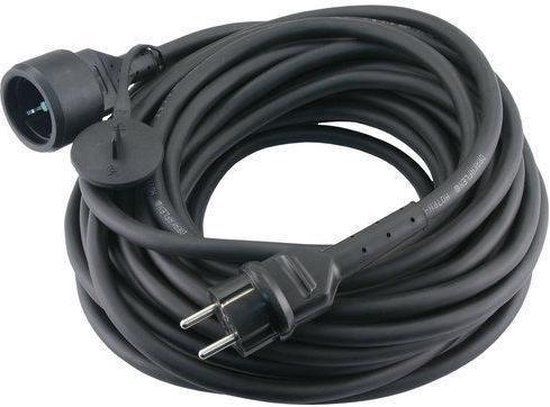 VERLENGSNOER 15M RANDAARDE 3X2.5 IP44 NEOPREEN