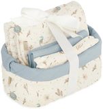 Cam Cam Cadeau de naissance Sea Garden – Coffret 5 pièces