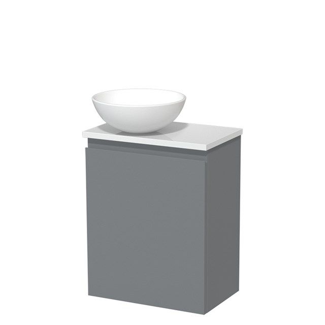 Maxaro Modulo Toiletmeubel - 41 cm - Hoogglans Wit