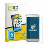 BROTECT - Screenprotector voor Sharp Aquos SHV37 - Folie Beschermfolie transparant 6 Stuks