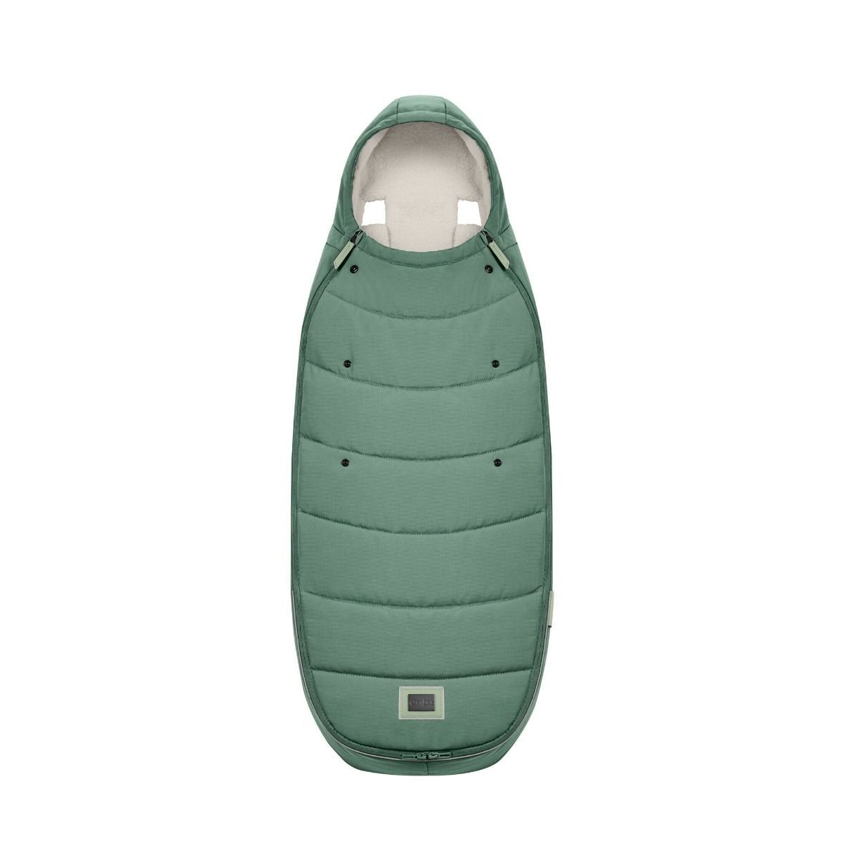 Cybex Voetenzak Platinum Leaf Green/Dark Green