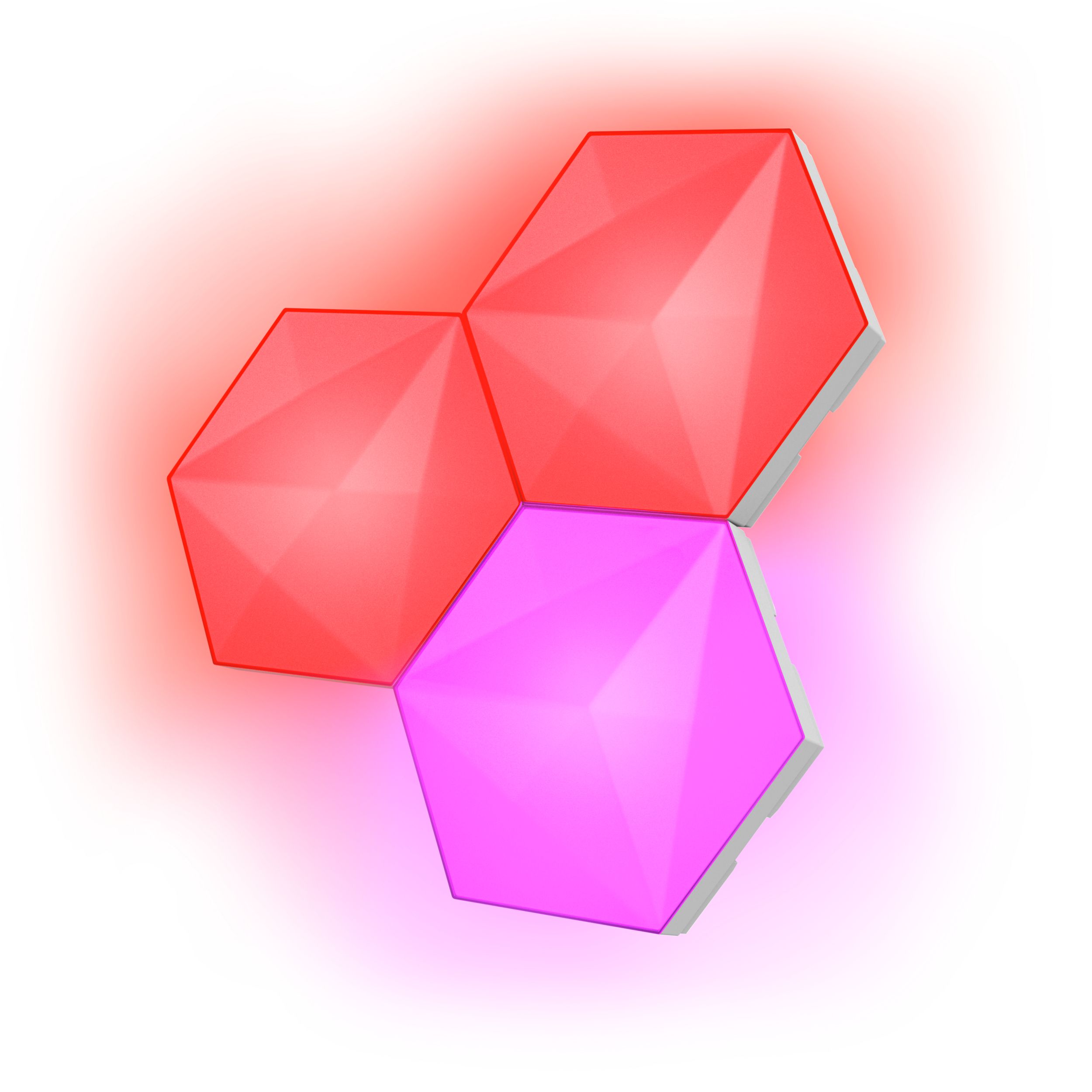 Trust GXT 903 VYBZ - Uitbreidingsset - RGB Hexagon Licht Panelen - 3 stuks