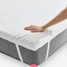 Visco-topper, 7 cm dik, 160x200 cm, met meerdere zones, afneembaar, ademend