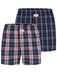 Sugar Pine Icecat Sugar Pine Boxershorts ' Mix Karos ' blauw / rood