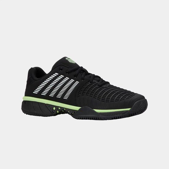 K-SWISS Express Light 3 Clay Tennisschoenen Gravel Heren Zwart/Groen Maat 47