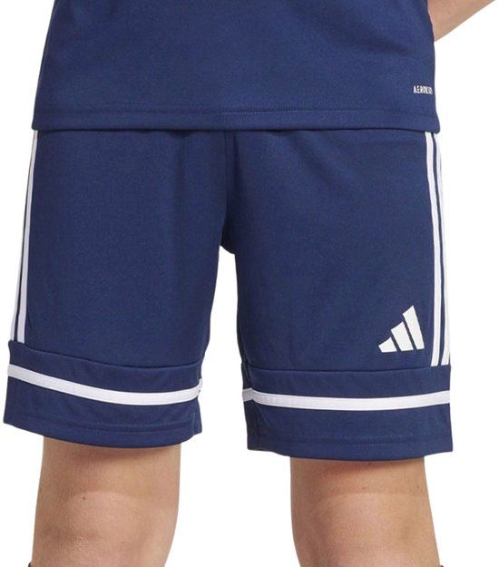 Adidas Squadra 25 Short Junior - Maat 140 - Navy/Wit