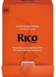 Anches D'Addario Woodwinds Rico Altsaxofoonriet, 2.5, 50-Pack, Unfiled