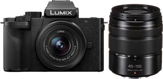Panasonic Lumix DC-G100D + 12-32mm + 45-150mm - 20MP - Micro FT - WiFi