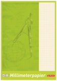 Pelikan Millimeterpapierblok DIN A4, 80 g/m², 25 vellen, Groen