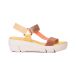Wonders Flynn 90 Sandales compensées Marron,Orange EU 36 Femme