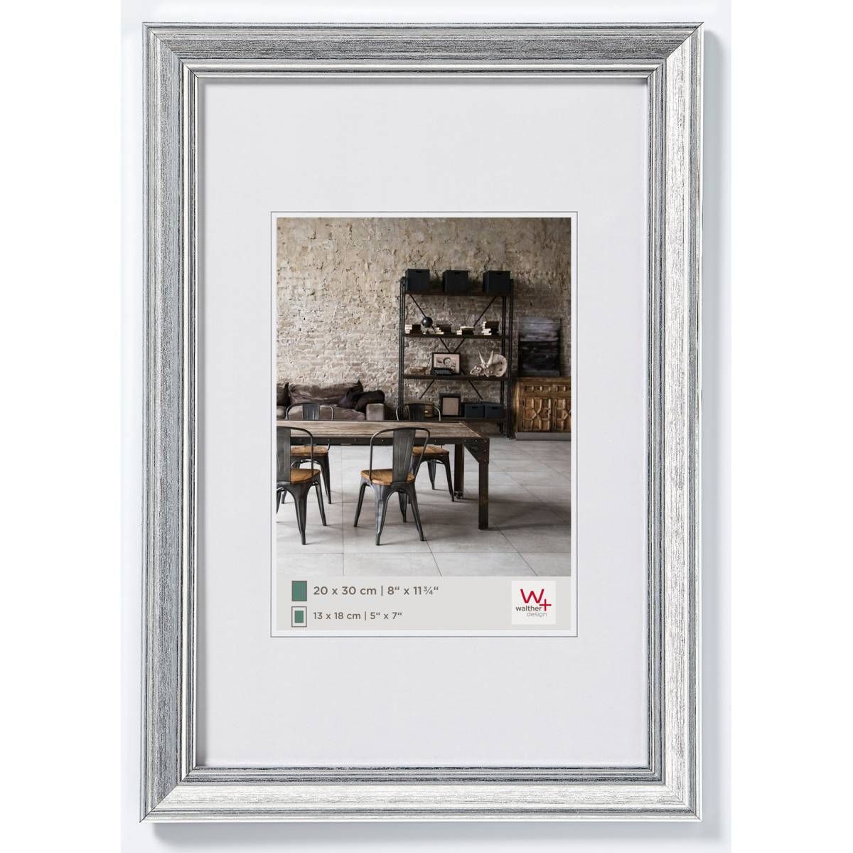 Walther JA030S Fotolijst Zilver 24x34 cm