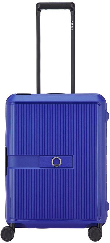 Delsey Vauban Handbagage Spinner 55 cm - 44 liter - 55x40x20 cm - electric blue