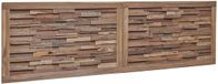 vidaXL - Hoofdbord - Naturel - Massief Teakhout