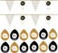 Haza - Verjaardag 65 jaar feestartikelen pakket vlaggetjes/ballonnen