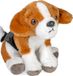 Wild Republic Pocketkins Eco Beagle, gevuld dier, 12,7 cm, pluche speelgoed, gemaakt van gerecyclede materialen, milieuvriendelijk
