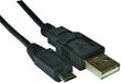 LogiLink CU0034 USB-kabel USB 2.0 A-B micro 1.80m Zwart