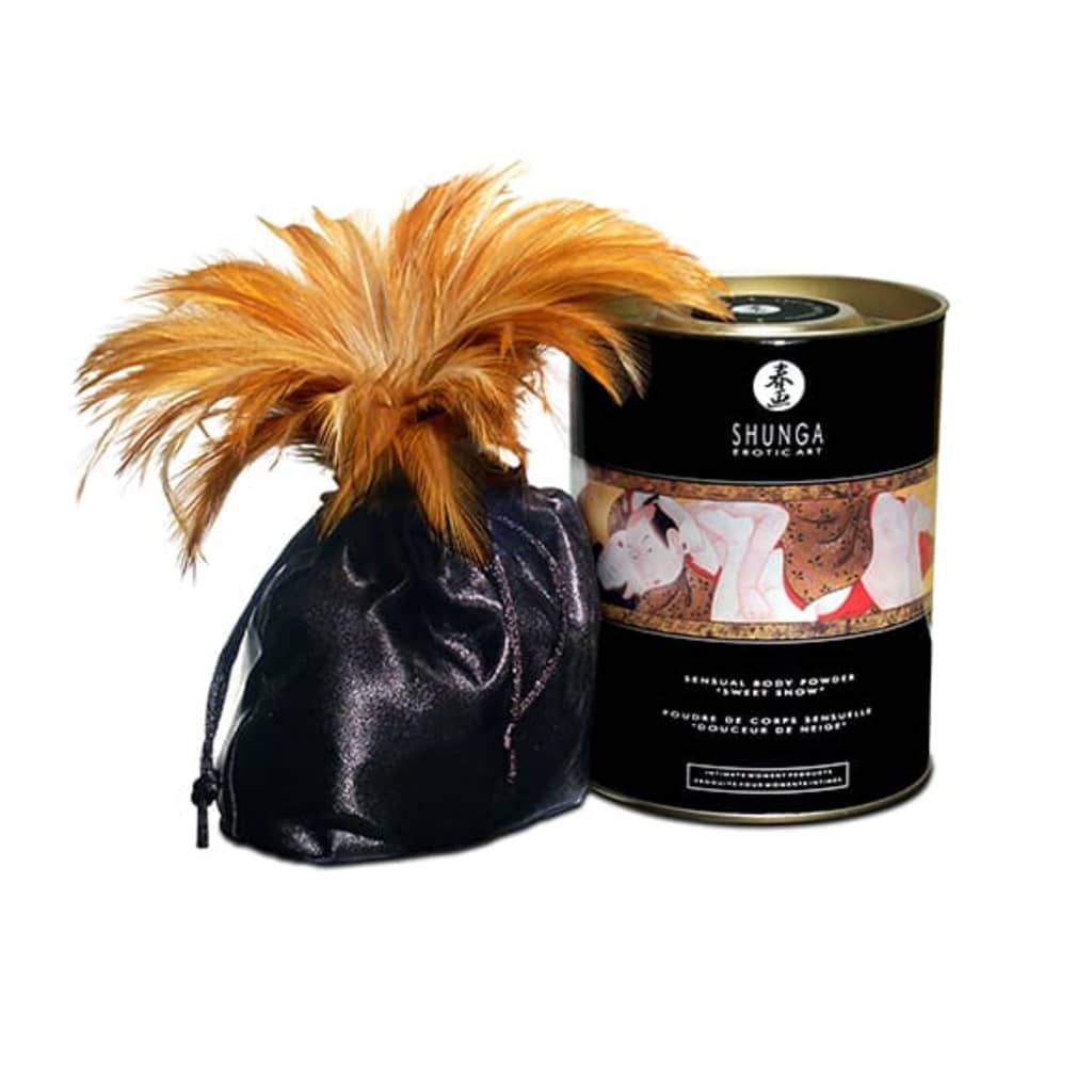Shunga - Sensual Body Powder Strawberry Sparkling Wine - Wit