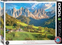 Eurographics Puzzle Dolomieten, Italië - 1000 stukjes