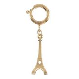 Draeger Paris Bedel Eiffeltoren, 2x1,5cm, synthetisch, Geen edelsteen
