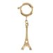 Draeger Paris Bedel Eiffeltoren, 2x1,5cm, synthetisch, Geen edelsteen