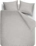 Beddinghouse Lush dekbedovertrek - Tweepersoons - 200 x 200/220 cm - Grijs