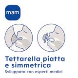 MAM Originele kalmerende fopspeen 6+ maanden, set van 2, crème/neutraal