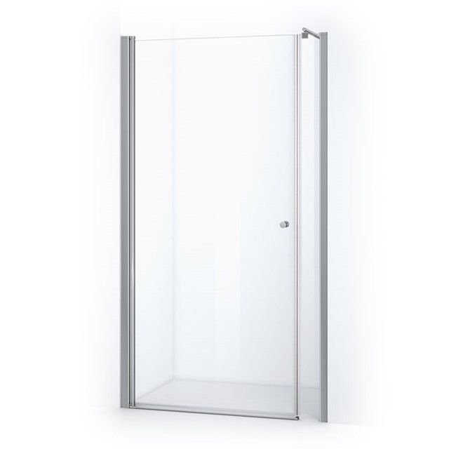 Maxaro Douchewand met Draaideur Zircon Comfort 125cm Chroom