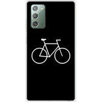 Samsung Galaxy Note 20 Bike hipster bedrukt siliconen hoesje