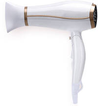 Generic Föhn - Aigi Lina - Haardroger met Diffuser - Inklapbaar Handvat - 2200 Watt - Wit
