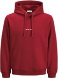 Jack & Jones Hoodie JORNORREBRO EMB Sweat Hood Heren Rio Red XS