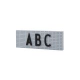 Design Letters Message Board The Sign gris