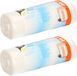 Papstar 40x stuks afvalzakken/vuilniszakken - 20 liter - transparant