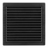 EDM Ventilatierooster 87726 Antraciet 17 x 17 x 1,15 cm Muggennet